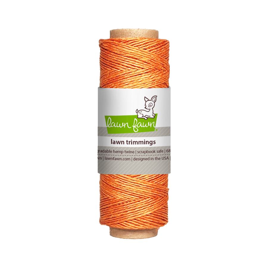 Lawn Fawn Orange Hemp Twine lf3537