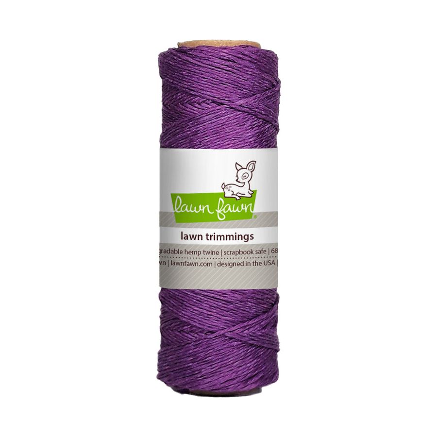 Lawn Fawn Purple Hemp Twine lf3538