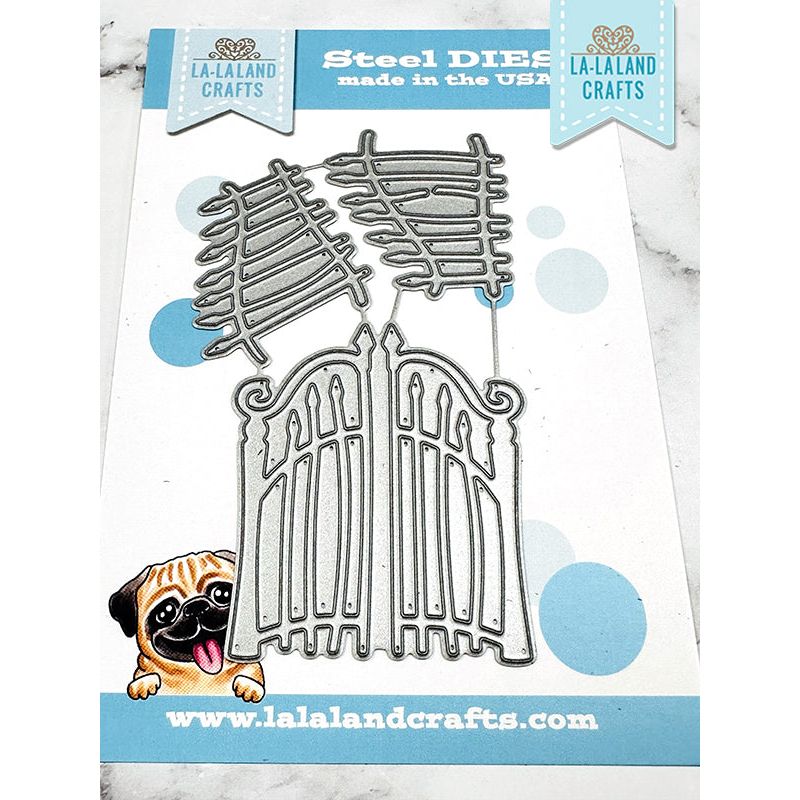 La-La Land Crafts Spooky Fence Dies 8889