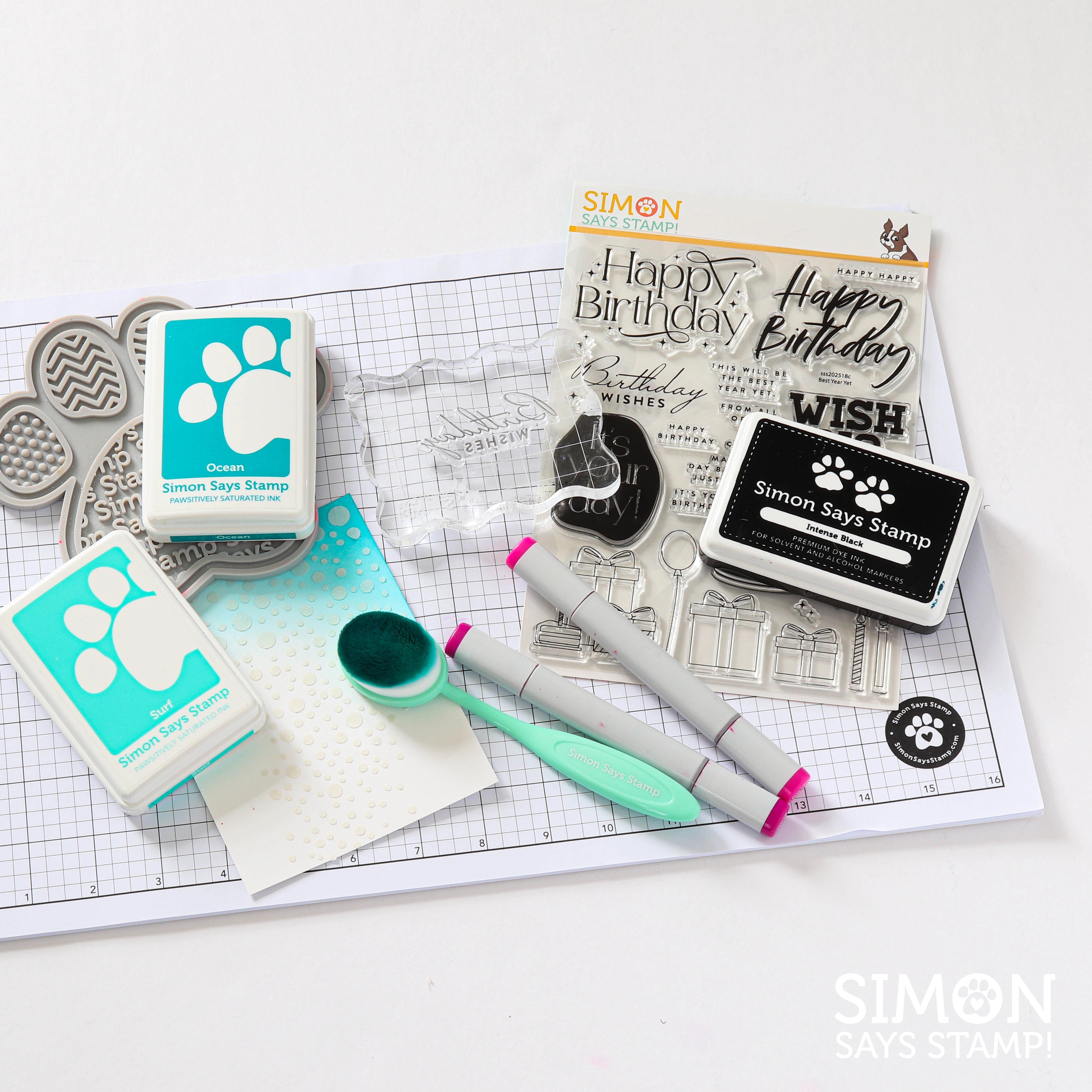 Simon Says Stamp Large Grid Paper Pad 25 Sheets sgrid2 Dear