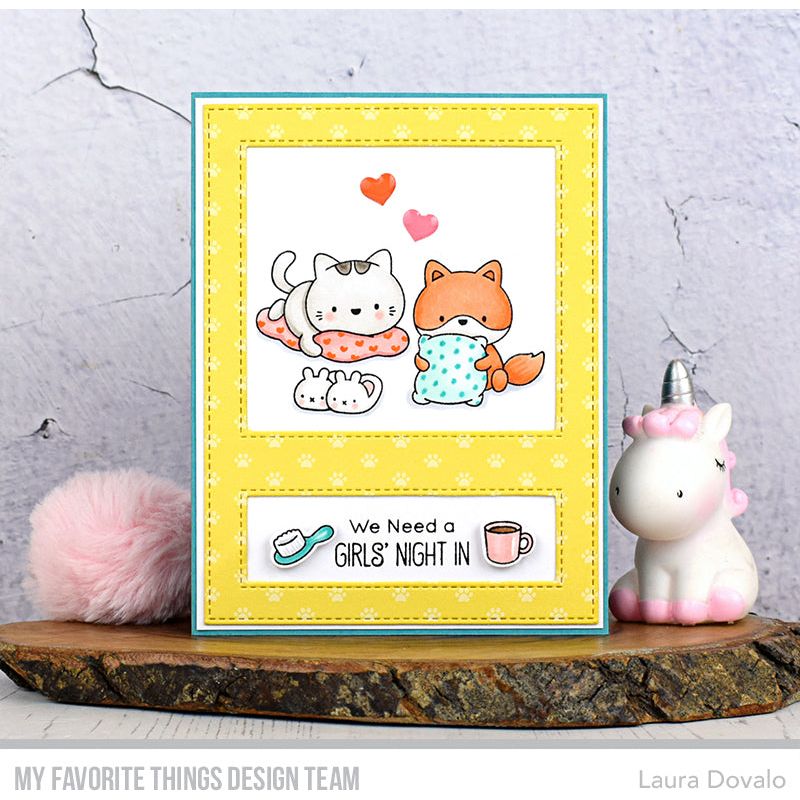 My Favorite Things Girls' Night In Clear Stamps and Dies Set Girls Night | color-code:alt1