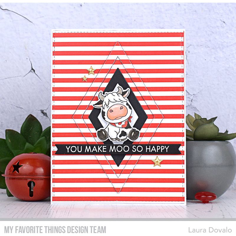 My Favorite Things Diamond Frames Dies Die-Namics mft2717 Moo so happy | color-code:alt2