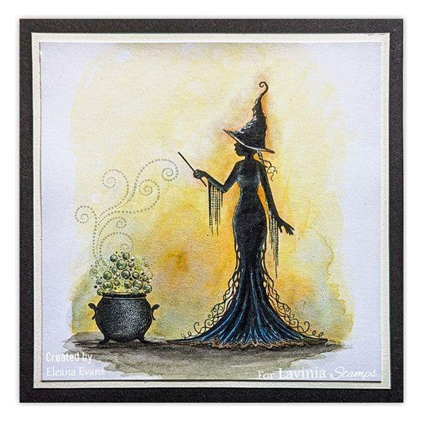 Lavinia Stamps Bubbling Cauldron Clear Stamp lav911 spells