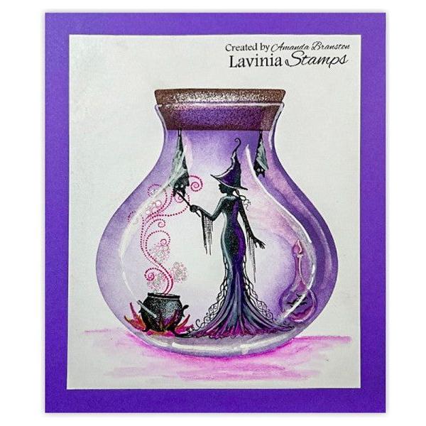 Lavinia Stamps Magical Mist Clear Stamp lav910 bats