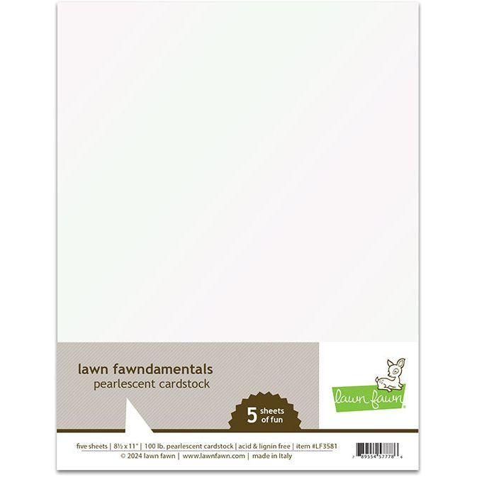 Lawn Fawn Pearlescent Cardstock lf3581