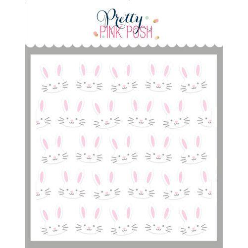 Pretty Pink Posh Layered Easter Bunnies Stencils product image