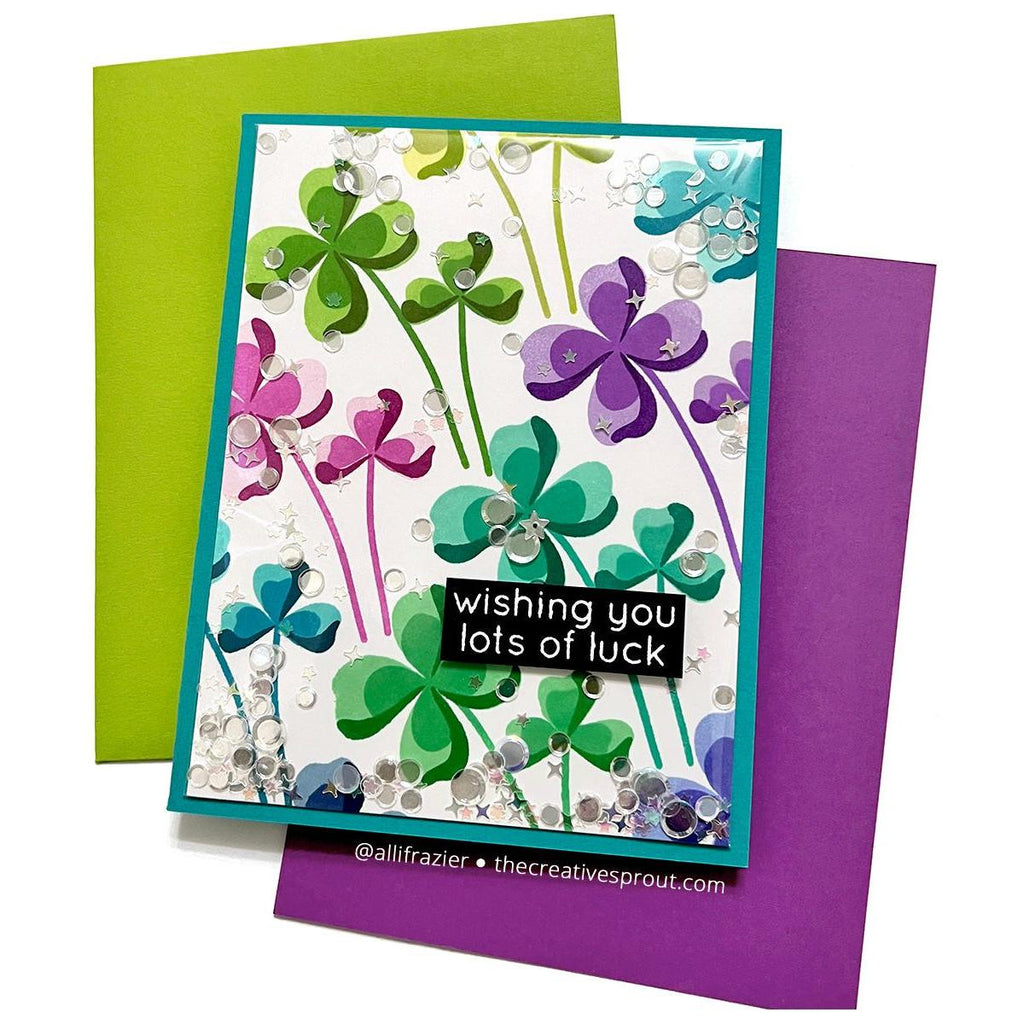 Simon Says Stamps and Dies Lots of Luck set734ll Splendor Luck Card | color-code:ALT02