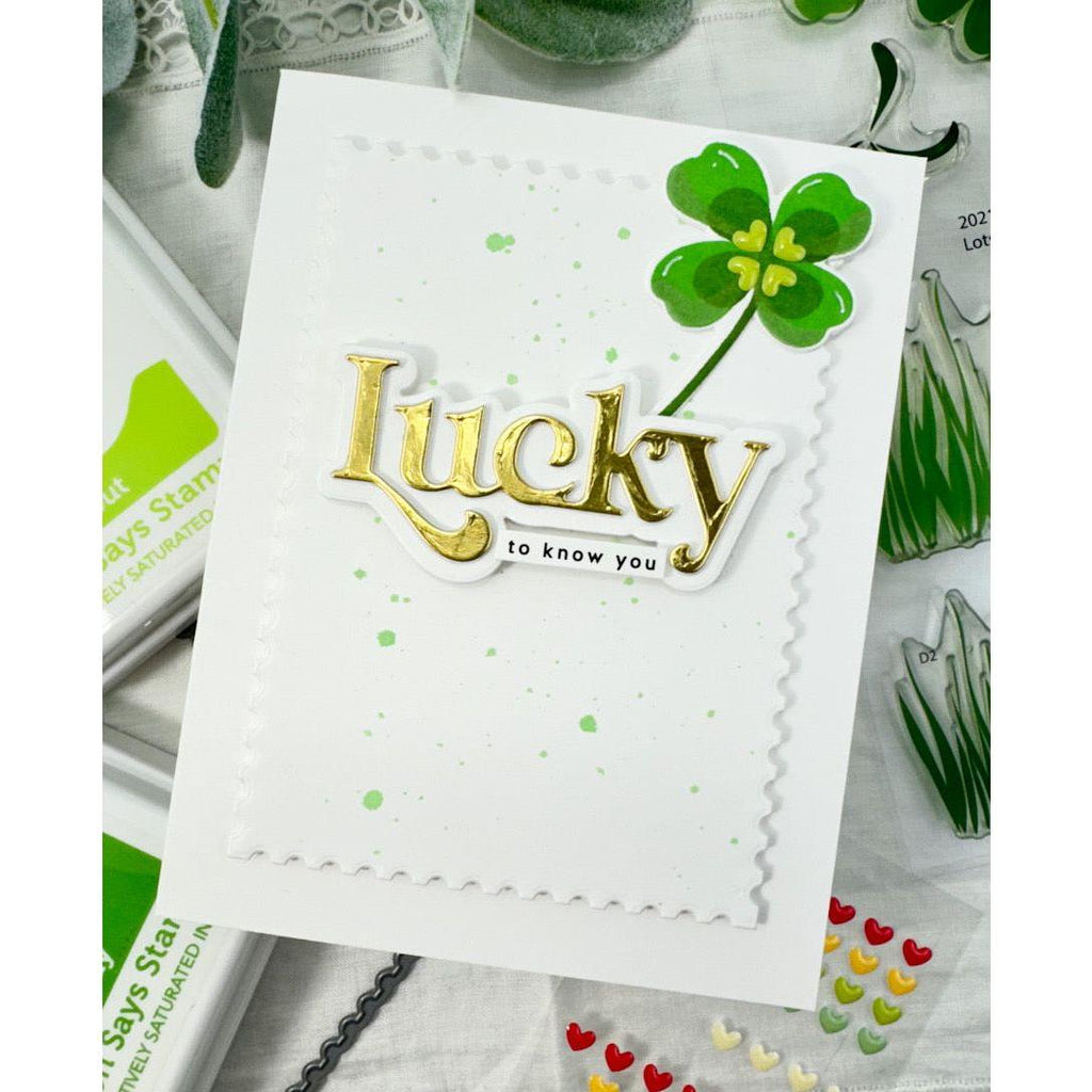 Simon Says Stamps and Dies Lots of Luck set734ll Splendor Friend Card | color-code:ALT04