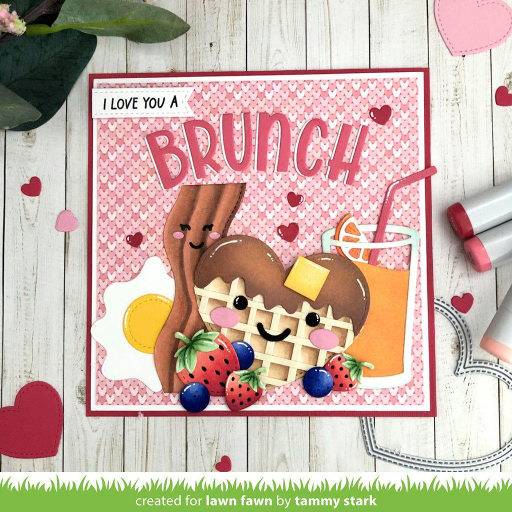 Tim Holtz Distress Vintage Photo Oxide Ink Pad And Reinker Bundle Ranger Love You Brunch Card | color-code:ALT01