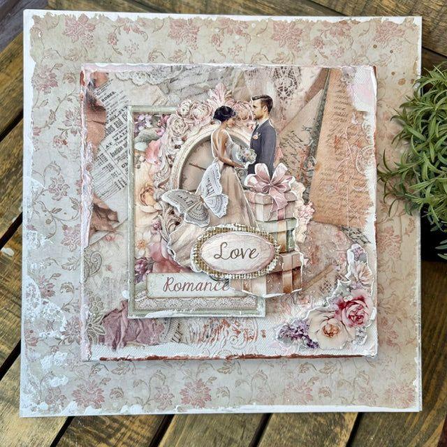 Stamperia Romance Forever Ceremony Edition Die Cuts dfldc89 love