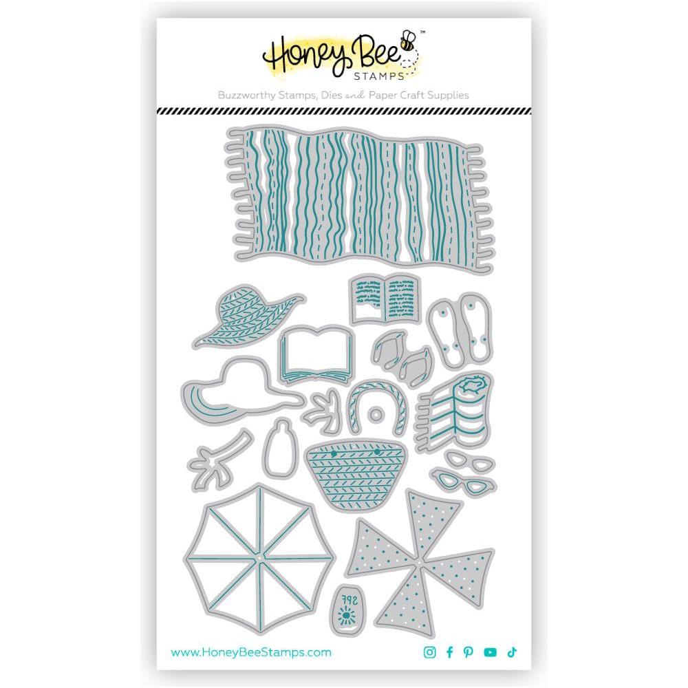 Honey Bee Lovely Layers At The Beach Dies hbds-llattb Detailed Product Image