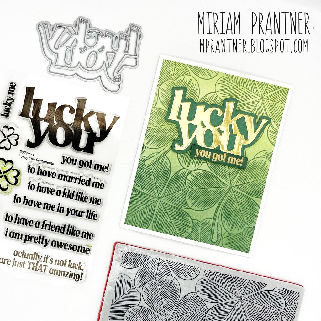 Simon Says Stamp Lucky You Wafer Dies 1041md Splendor Lucky Card | color-code:ALT03