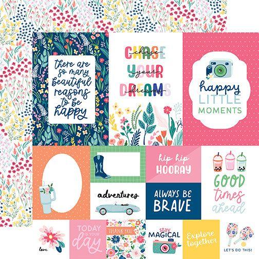 Echo Park My Best Life 12 x 12 Collection Kit mbl367016 Multi Journaling Cards