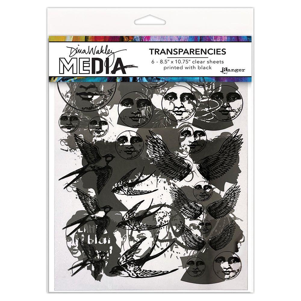 Dina Wakley Focals Set 1 Media Transparencies Ranger mda82828