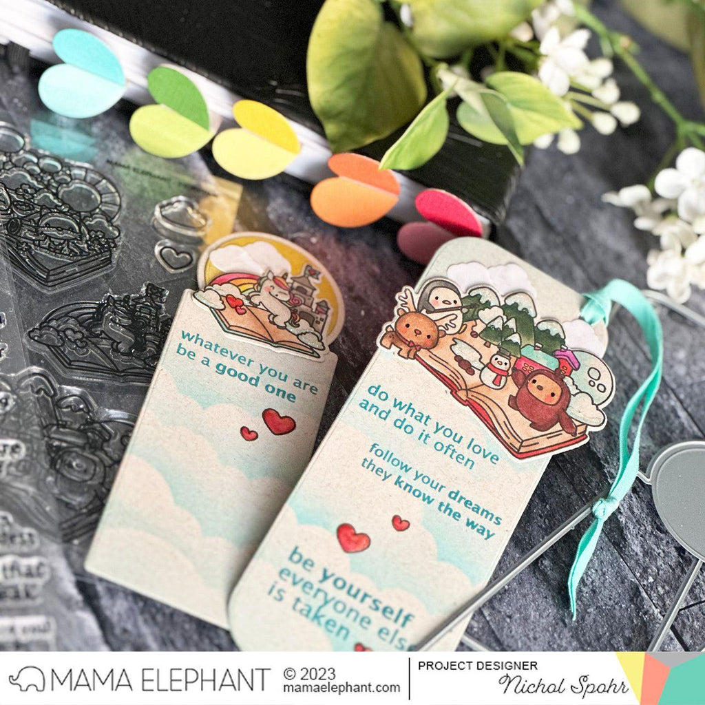 Mama Elephant Simple Bookmarks Creative Cuts Steel Dies Castle | color-code:ALT02