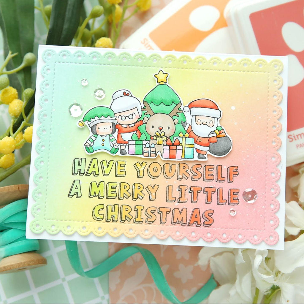 Mama Elephant Christmas Block Set STAMPtember Exclusive Stamps 3111ssc | color-code:ALT04