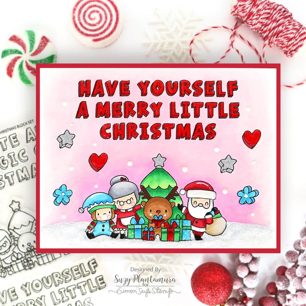 Mama Elephant Christmas Block Set STAMPtember Exclusive Stamps 3111ssc | color-code:ALT03