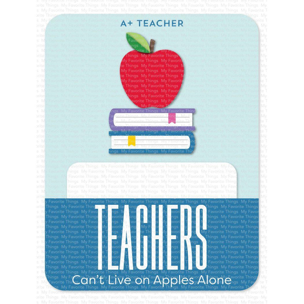 My Favorite Things Back to School Dies Die-Namics mft2533 Teachers gift