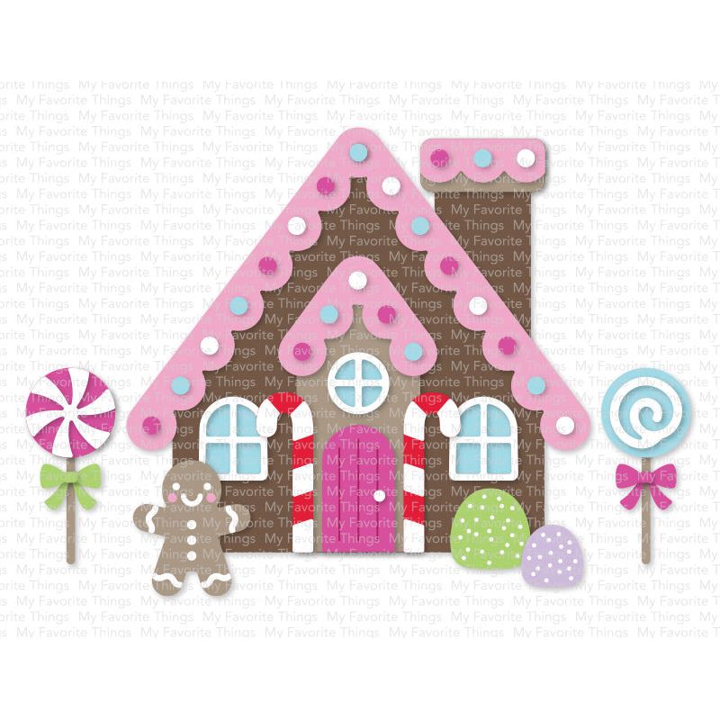 Anna Griffin Gingerbread House Box Making Kit