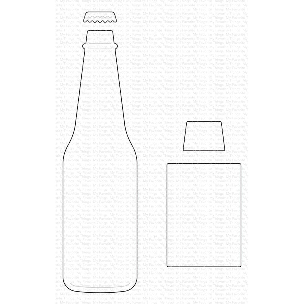 My Favorite Things Longneck Bottle Dies Die-Namics mft2686