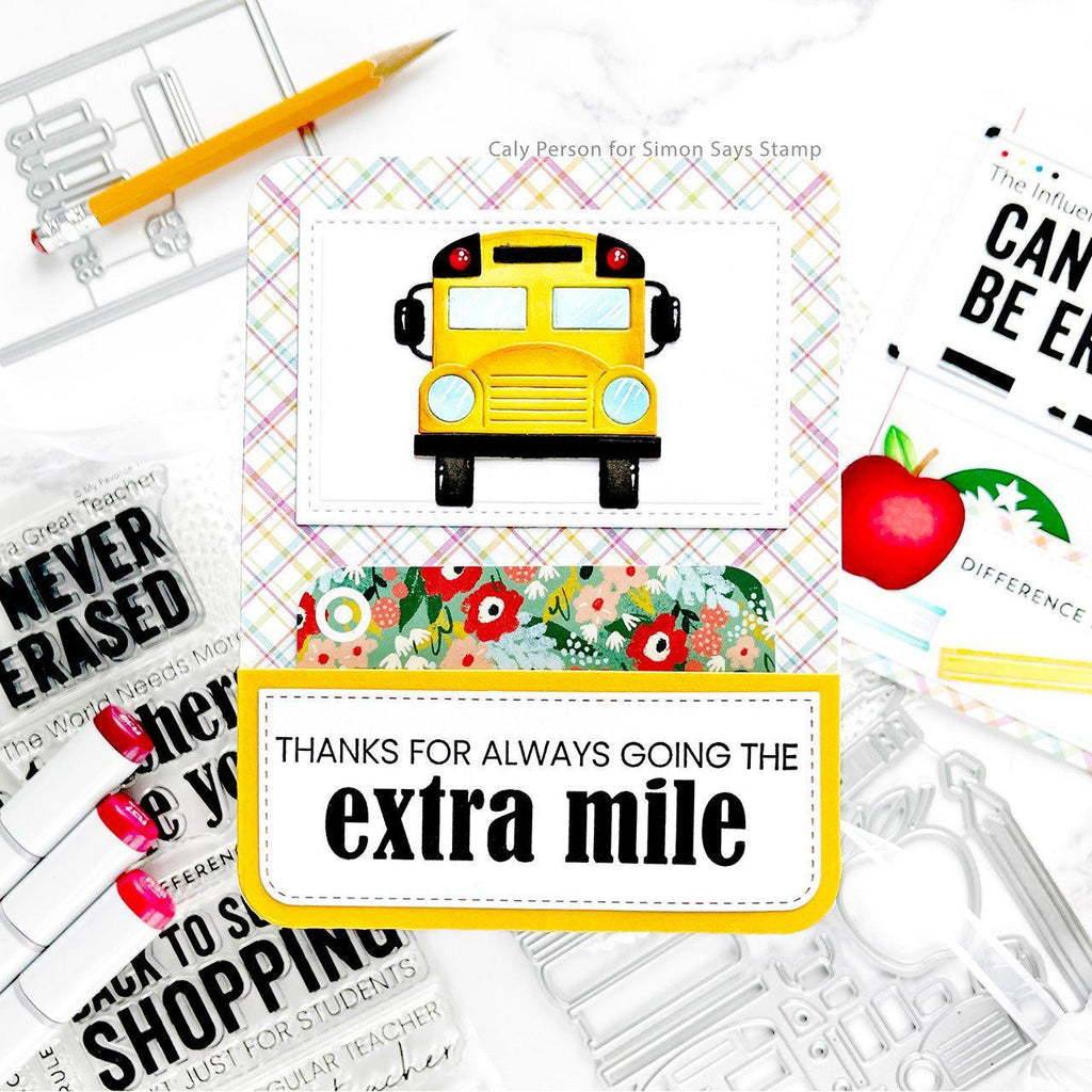 My Favorite Things Back to School Dies Die-Namics mft2533 extra mile | color-code:alt2