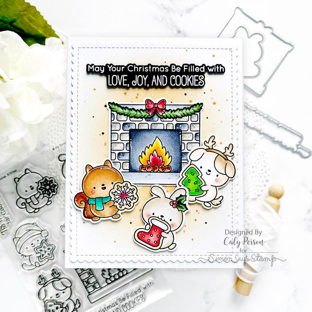 My Favorite Things Love Joy and Cookies STAMPtember Exclusive Stamp and Die Set | color-code:ALT02