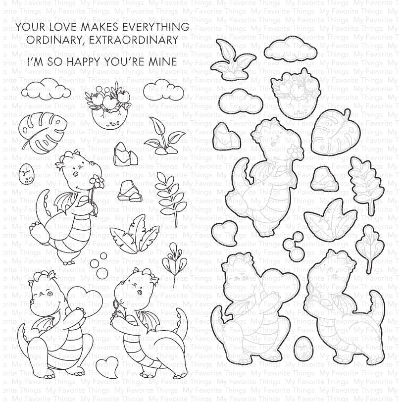 My Favorite Things - Clear Stamp - So Much Love