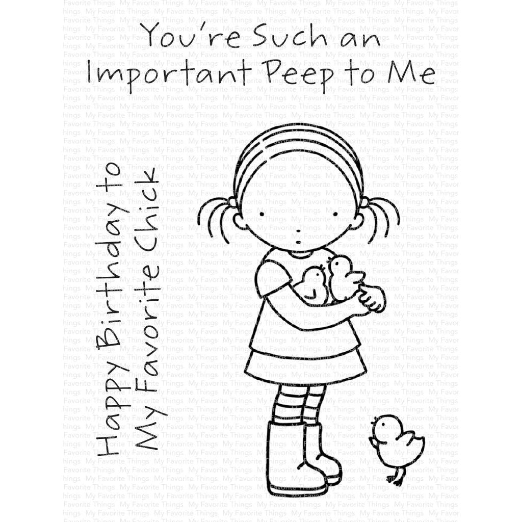 My Favorite Things Important Peep Clear Stamps pi342