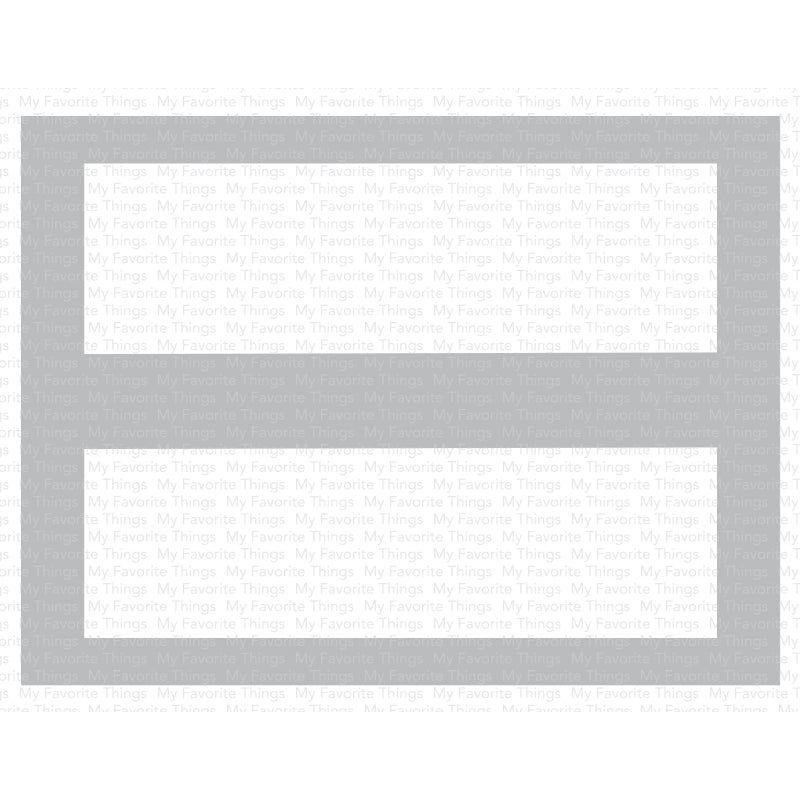 My Favorite Things Smart Mask Horizontal Center Strip Template Stencil st198