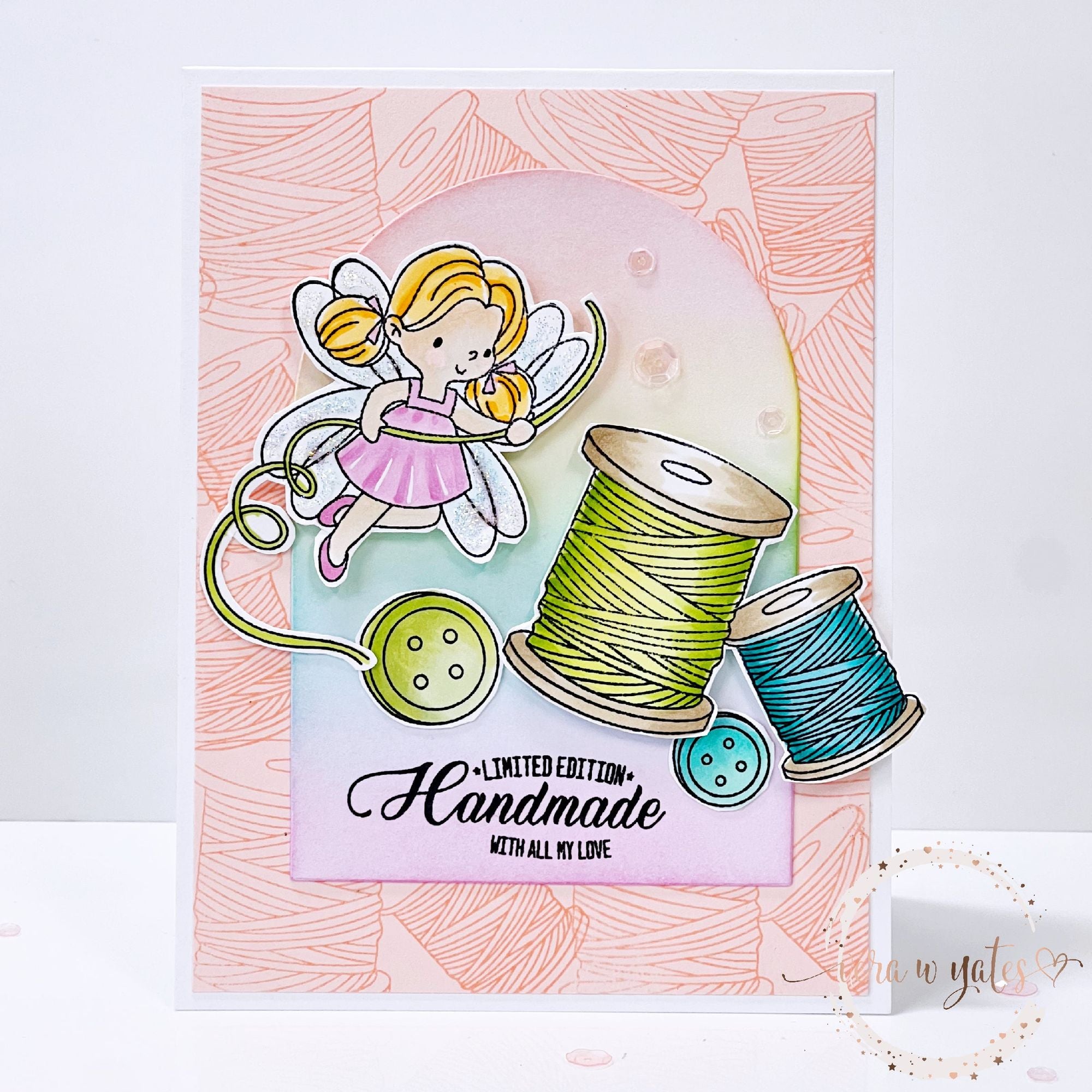 Prima - Magic Love Collection - Love Stamps 12x12 paper