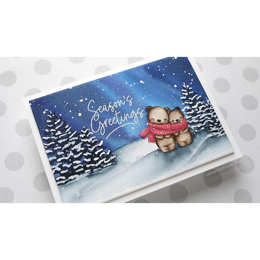 Mama Elephant December Duo Clear Stamps bears | color-code:ALT02