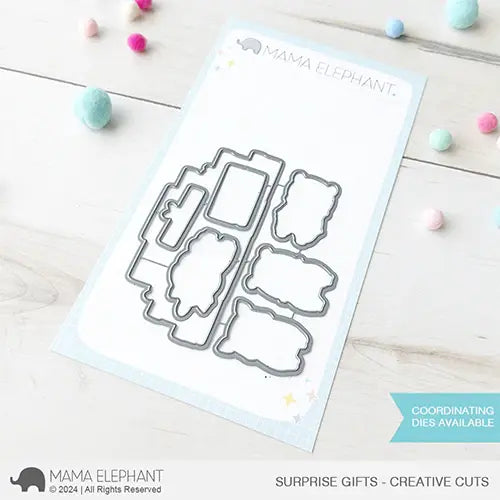 Mama Elephant Surprise Gifts Creative Cuts Steel Dies