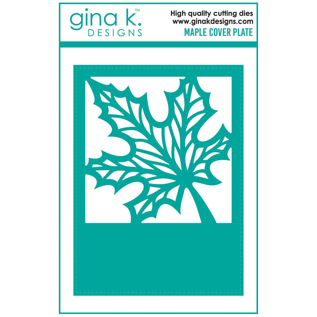 Gina K Designs Maple Cover Plate Die die0441