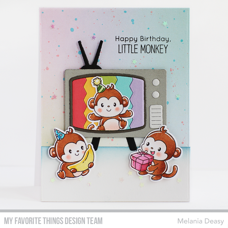 My Favorite Things Classic TV Dies Die-Namics mft2739 HBD little monkey | color-code:alt1