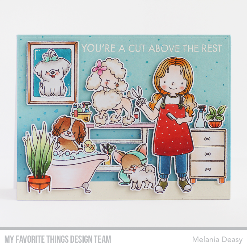 My Favorite Things Pampered Pups Clear Stamps yuzu021 cut above