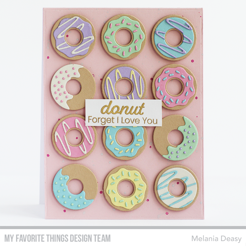 My Favorite Things Time to Make the Donuts Die-Namics Dies mft2560 donut forget i love you | color-code:alt1