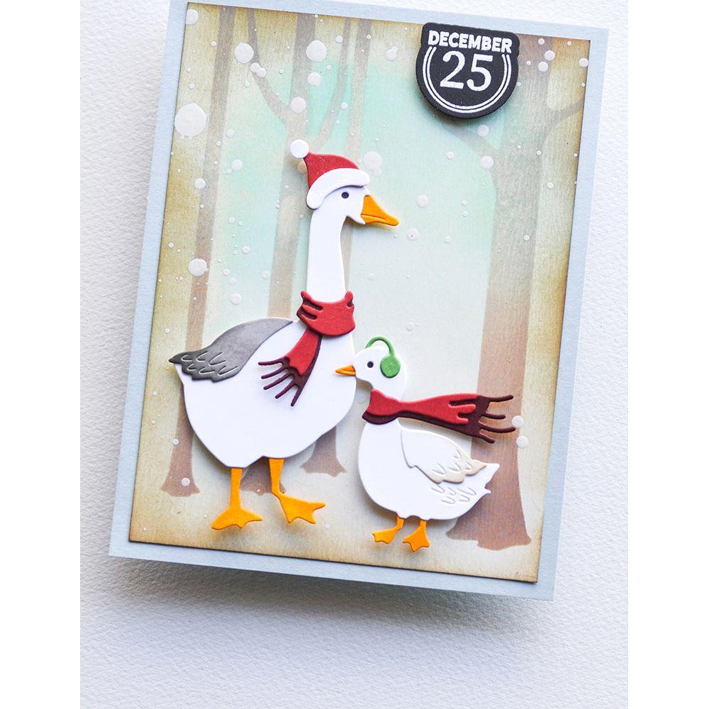 Memory Box Classy Goose Dies 94826 snow