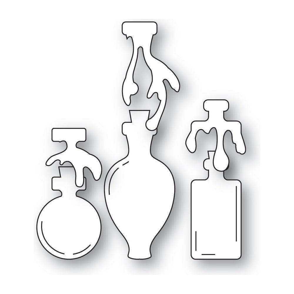 Memory Box Potion Bottles Dies 94847 layers