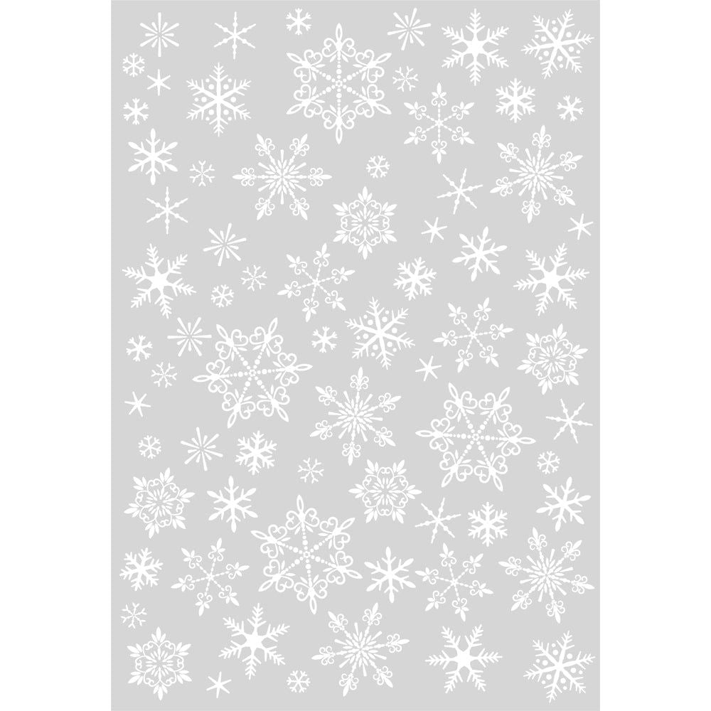 Memory Box Snowflake Rub Ons rub105
