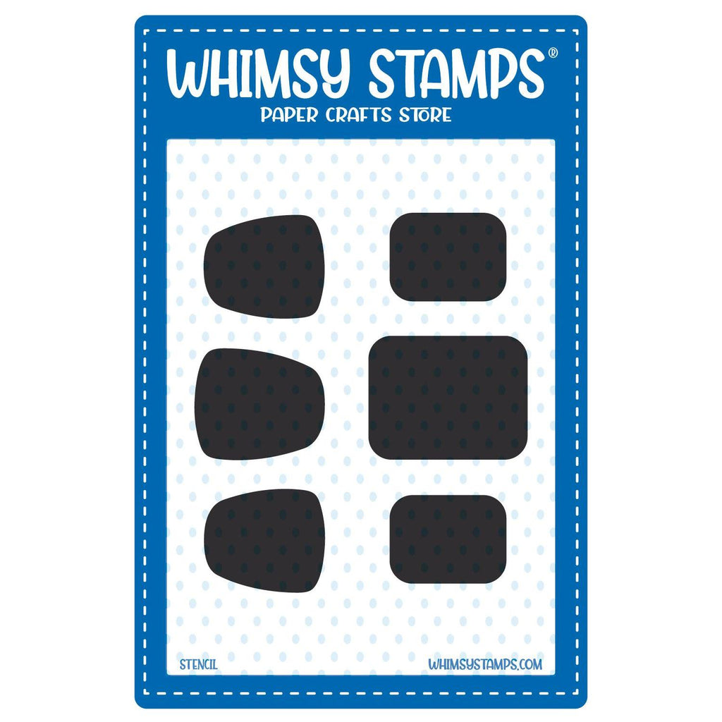 Whimsy Stamps Mini Slim Pickens Stencil wss105a