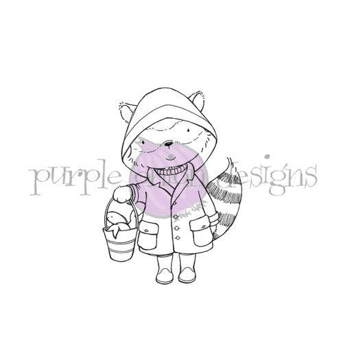 Purple Onion Designs Morton Cling Stamp pod1333