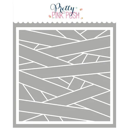 Pretty Pink Posh Mummy Wrap Stencil