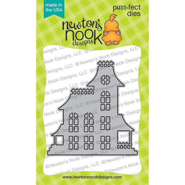 Newton's Nook Designs Haunted House Die nn2409d06