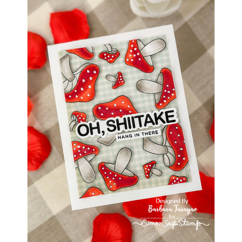 CZ Design Oh Shiitake Wafer Dies czd253c To Love Encouragement Card | color-code:ALT02