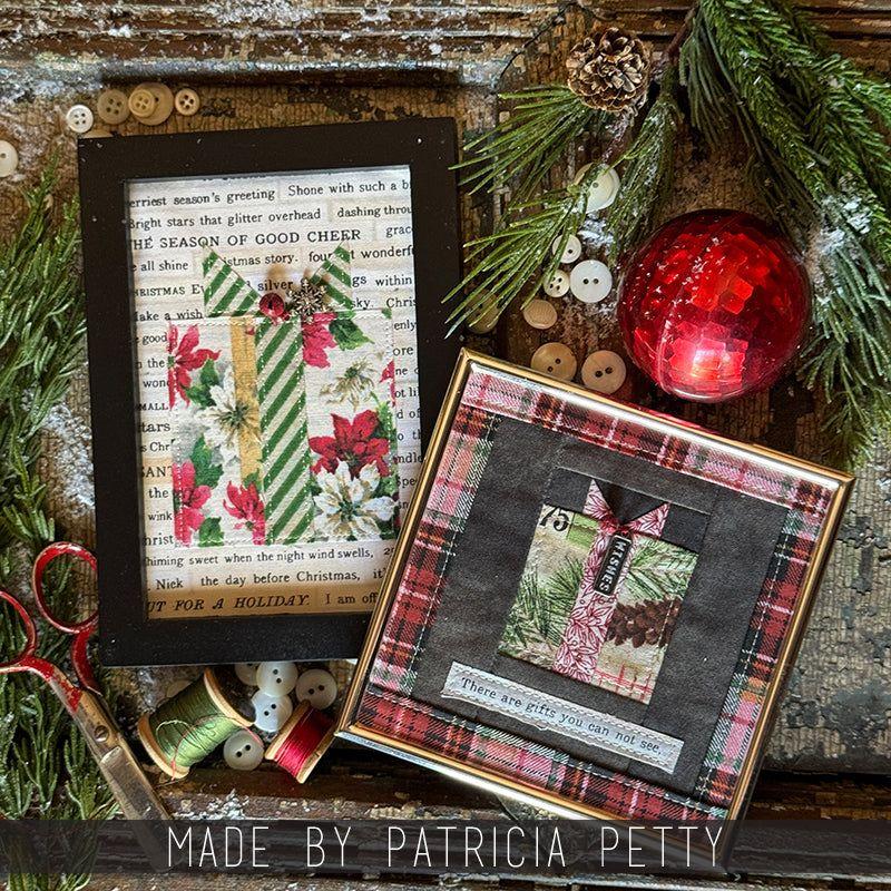 Tim Holtz Eclectic Elements - Holidays Past Flannel Fabric By The Yard Lodge
