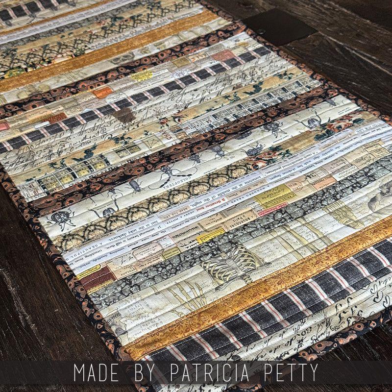 Tim Holtz Eclectic Elements Laboratory Fabric By The Yard Striped