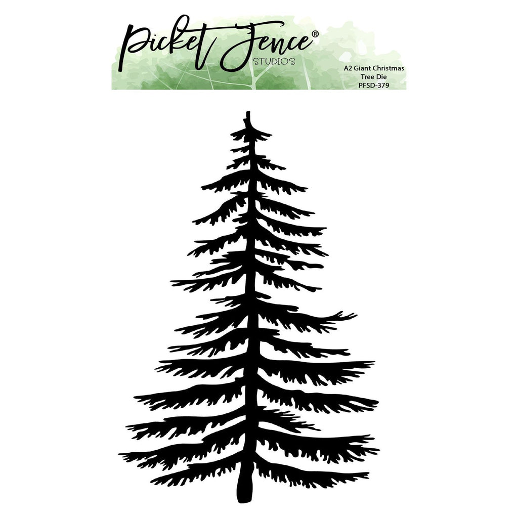 Picket Fence Studios A2 Giant Christmas Tree Die pfsd-379