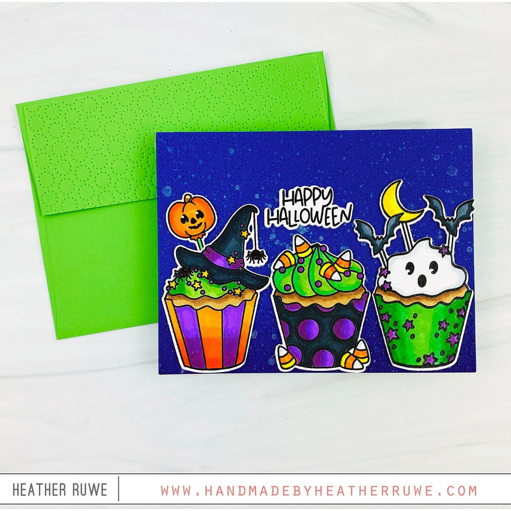 Simon Says Stamp Pinpoint Circle Background Wafer Dies s924 Cheering for You Halloween Card | color-code:ALT03