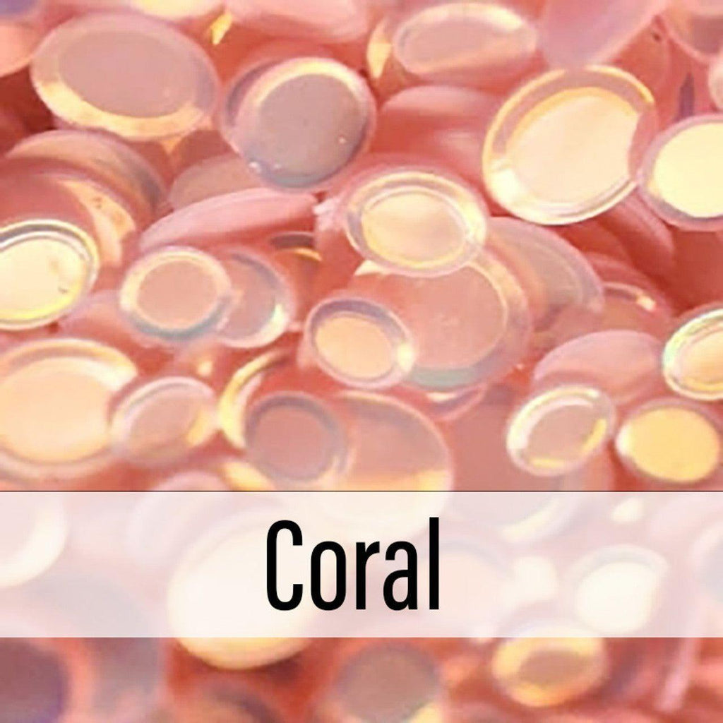 Pink and Main Coral Confetti Embellishment pme137