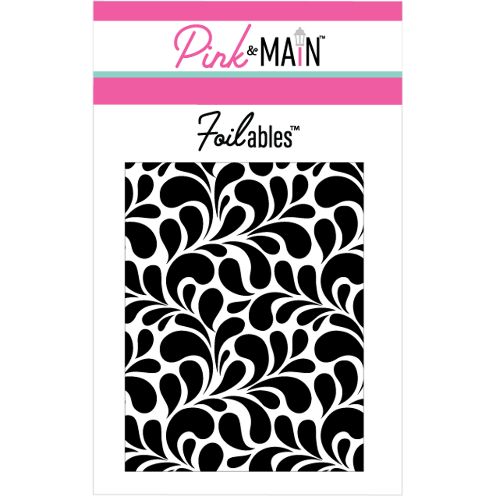 Pink and Main Splashes 4 X 5.25 inch Foilable Panels PMF071